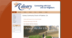 Desktop Screenshot of calvarycc.net